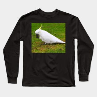 Left Foot Cockatoo Long Sleeve T-Shirt